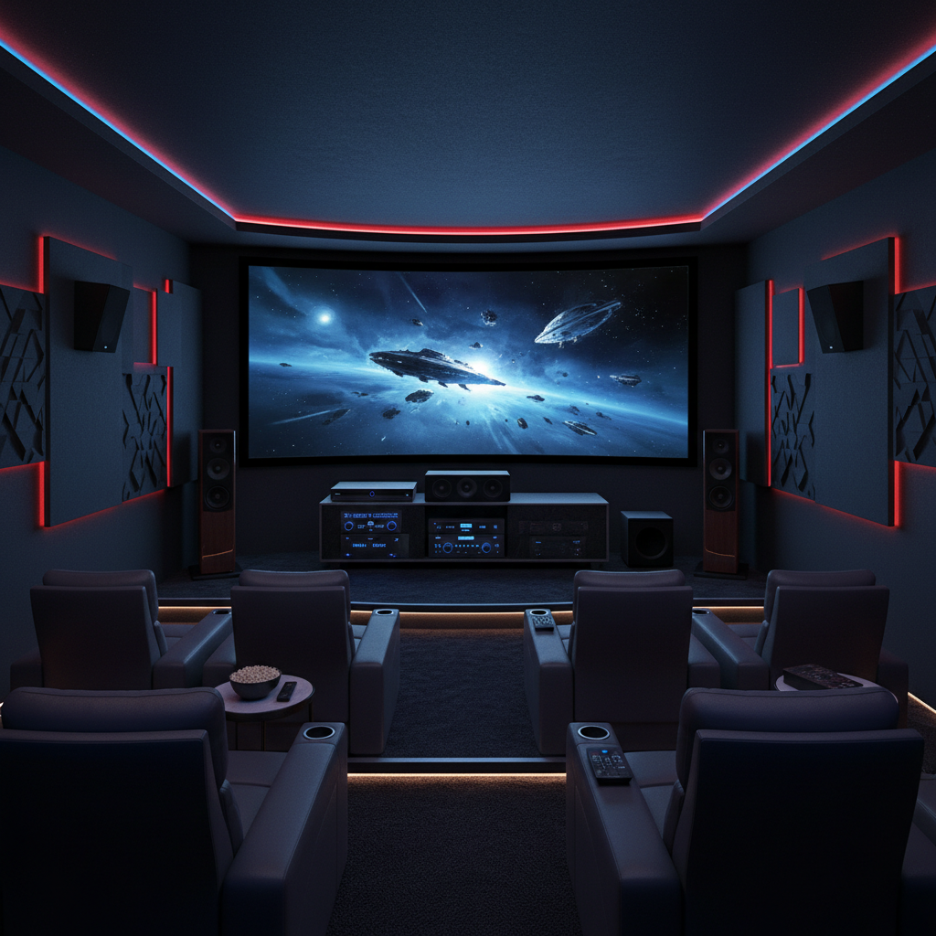 Home cinema set